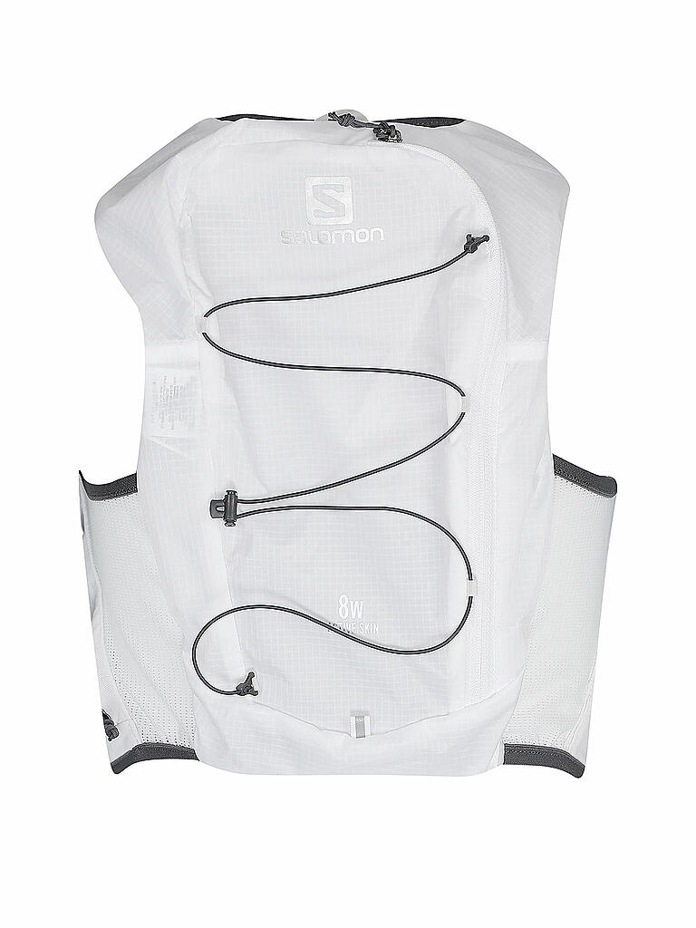 SALOMON | Damen Laufweste Active Skin 8 mit Flasks | weiß
