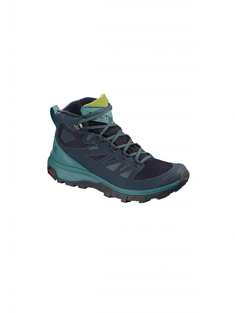 salomon schuhe blau damen