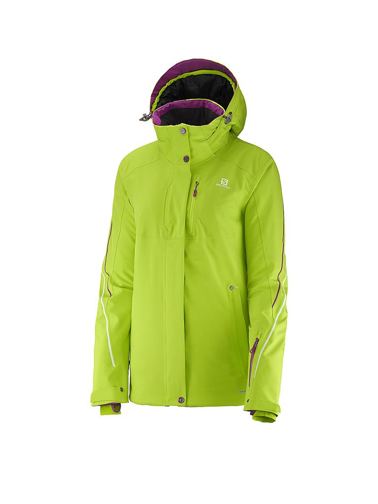 SALOMON | Damen Skijacke | grün