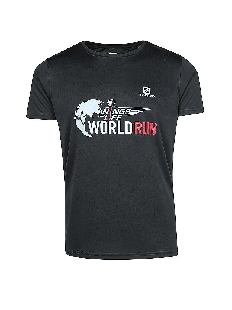 SALOMON | Herren Laufshirt Wings for Life World Run 2021 | blau