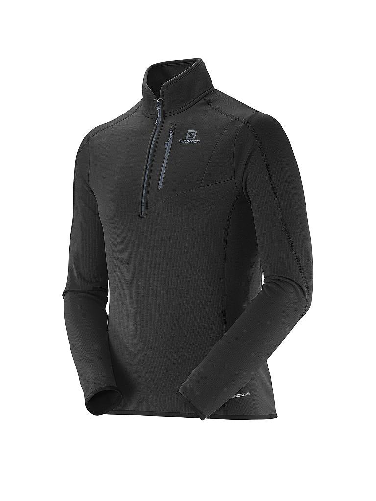 SALOMON | Herren Ski-Funktionsshirt | schwarz