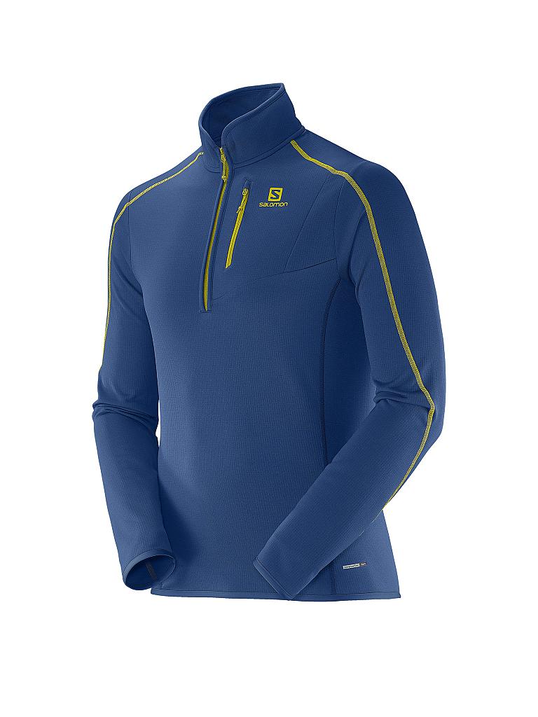 SALOMON | Herren Ski-Funktionsshirt | blau