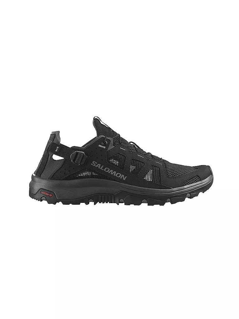 SALOMON | Herren Wander Sandalen TECHAMPHIBIAN 5  | schwarz