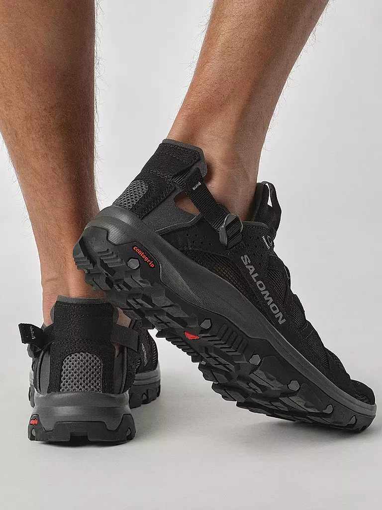 SALOMON | Herren Wander Sandalen TECHAMPHIBIAN 5 | schwarz