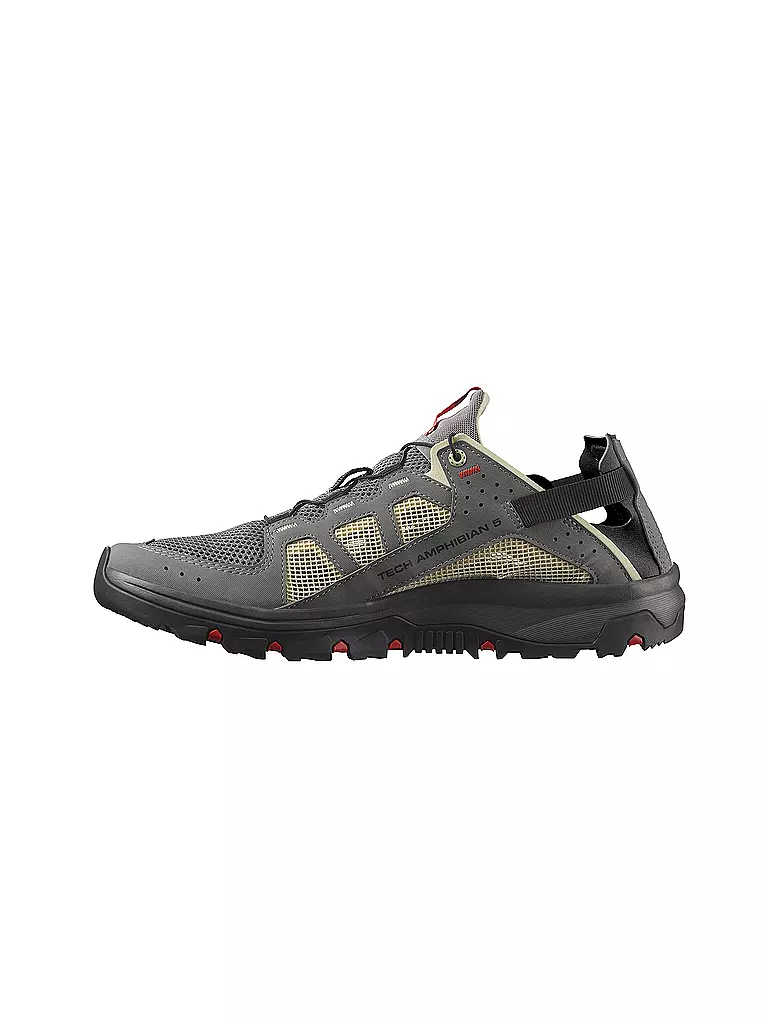 SALOMON | Herren Wanderschuhe TECHAMPHIBIAN 5  | olive