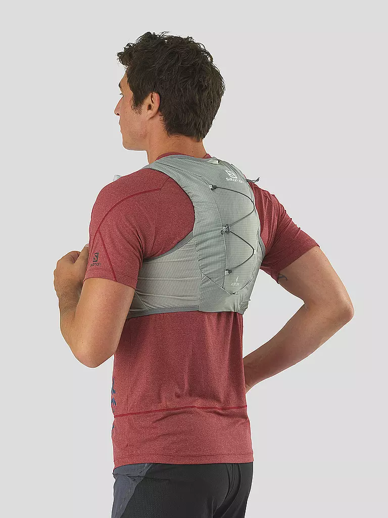 SALOMON | Laufweste Active Skin 4 mit Flasks | schwarz