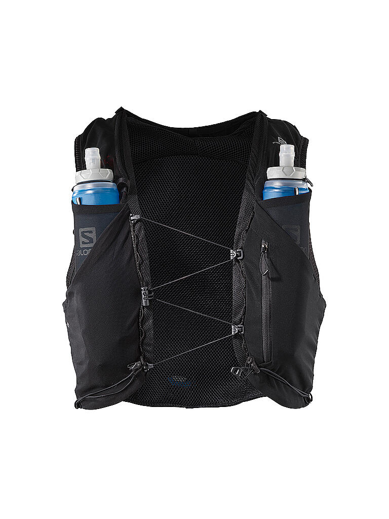 SALOMON | Laufweste mit Flasks Adv Skin 5L | schwarz
