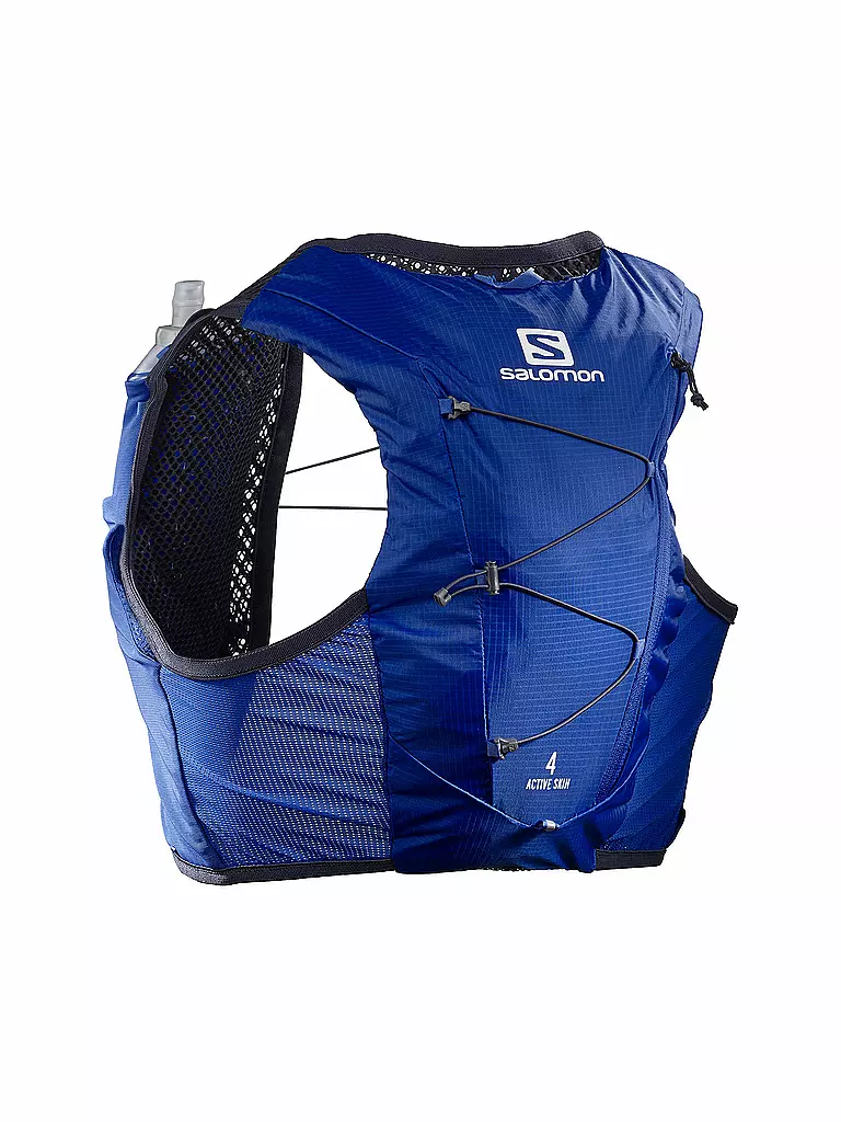 SALOMON | Trinkweste Active Skin 4 mit Flasks | blau