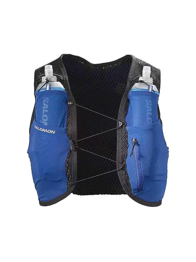 SALOMON | Trinkweste Active Skin 4 mit Flasks | blau