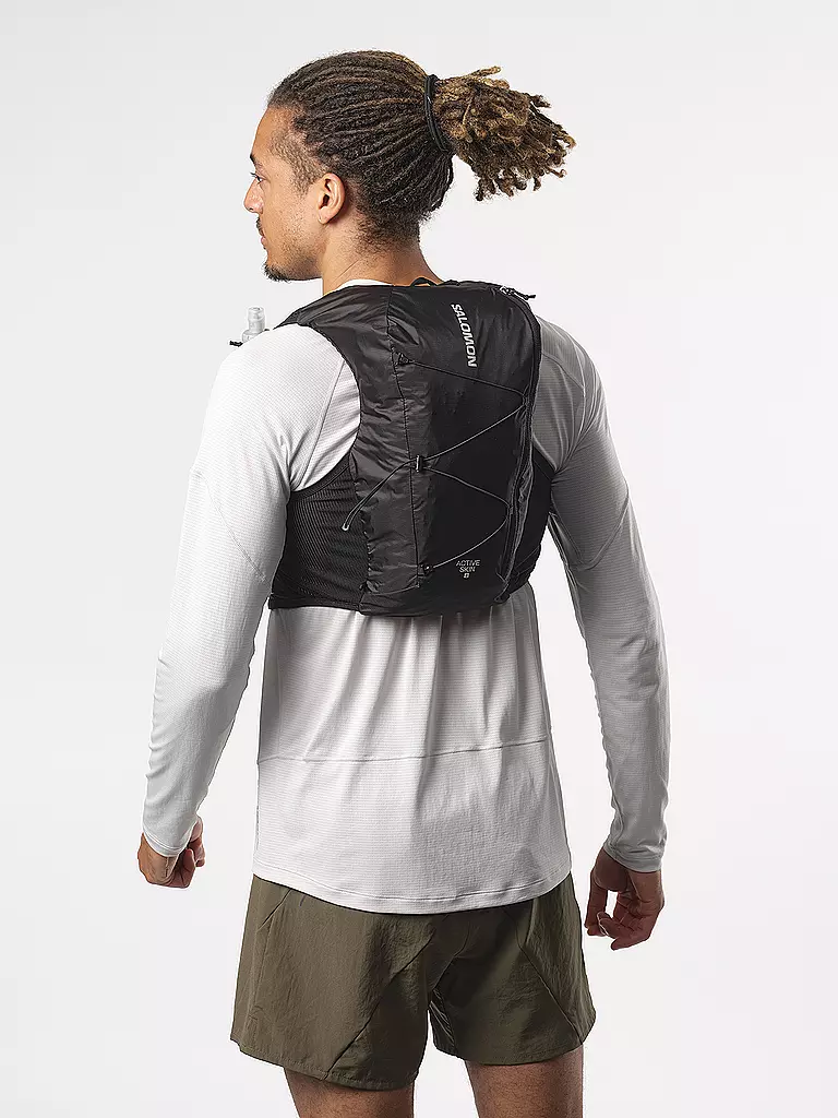 SALOMON | Trinkweste Active Skin 8 Set | schwarz