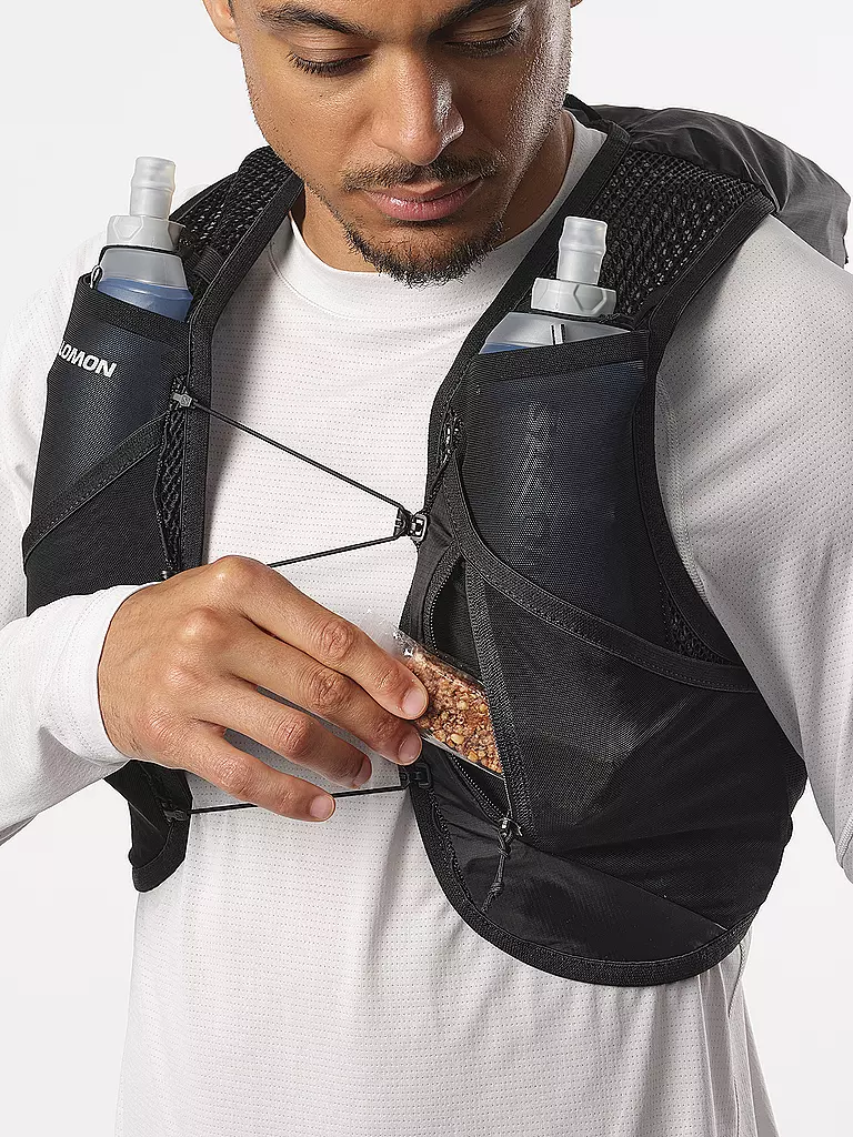 SALOMON | Trinkweste Active Skin 8 Set | schwarz