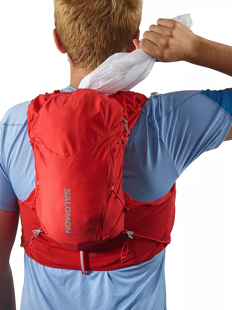 SALOMON | Trinkweste mit Flasks Adv Skin 12L | rot