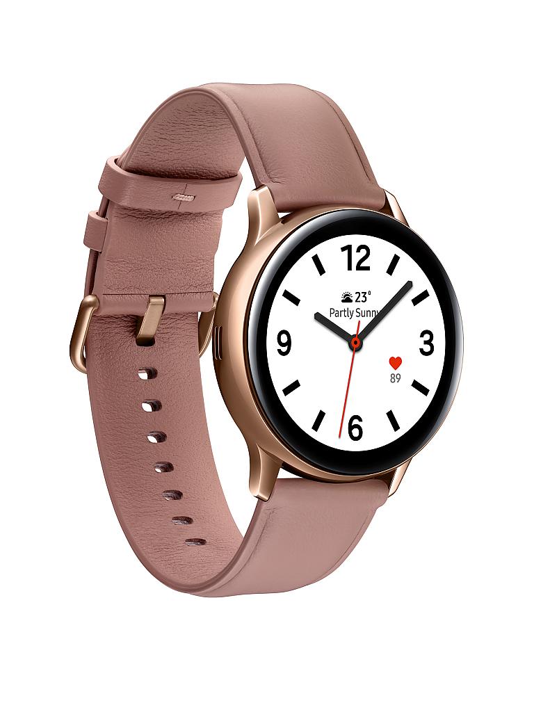 SAMSUNG | Smartwatch Galaxy Watch Active2 LTE Edelstahl 40mm | rosa