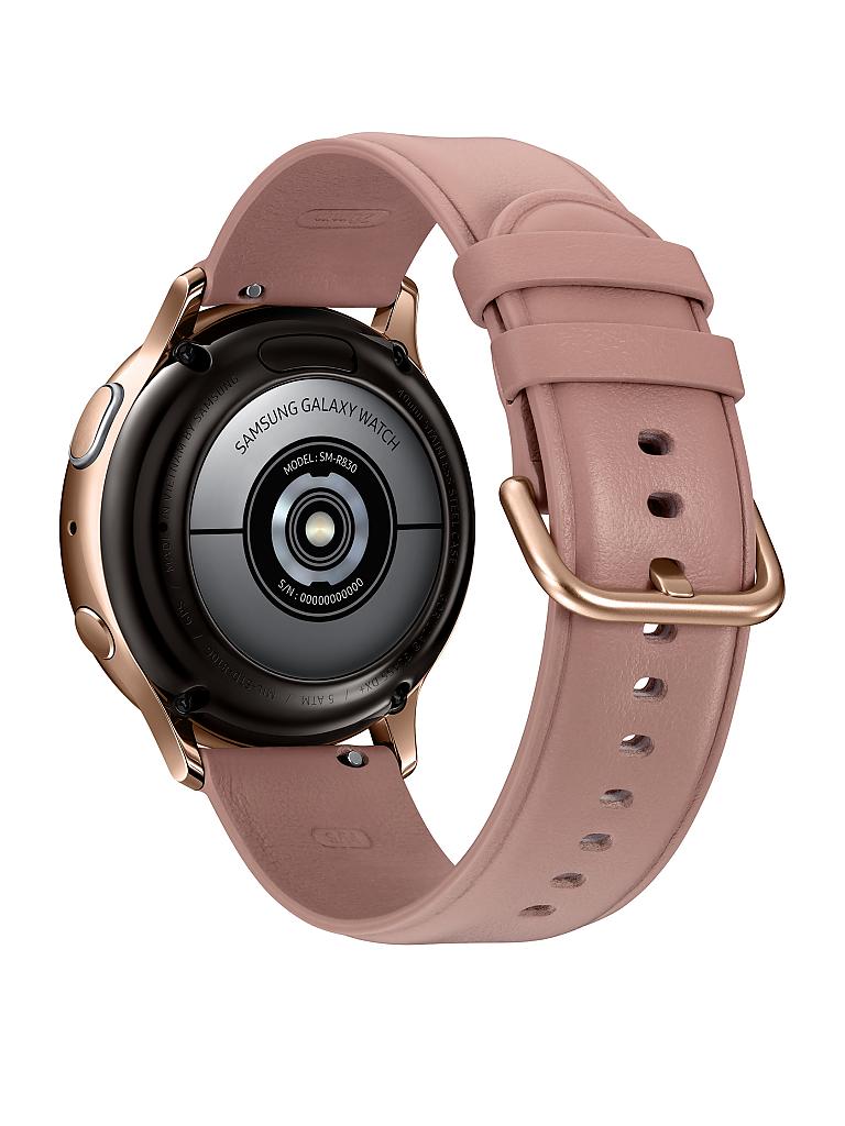 SAMSUNG | Smartwatch Galaxy Watch Active2 LTE Edelstahl 40mm | rosa