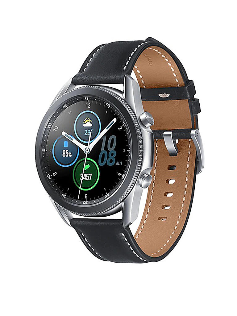 SAMSUNG | Smartwatch Galaxy Watch3 Bluetooth 45mm Mystic Silver | silber