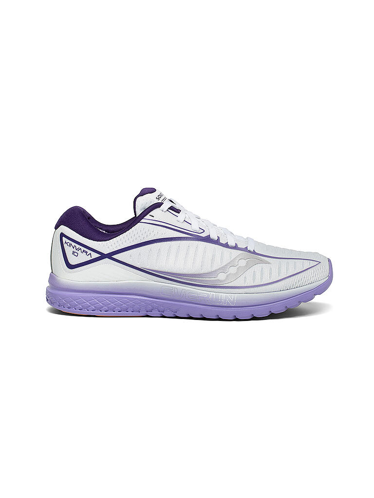 SAUCONY | Damen Laufschuh Kinvara 10 WHITE PURPLE | weiß