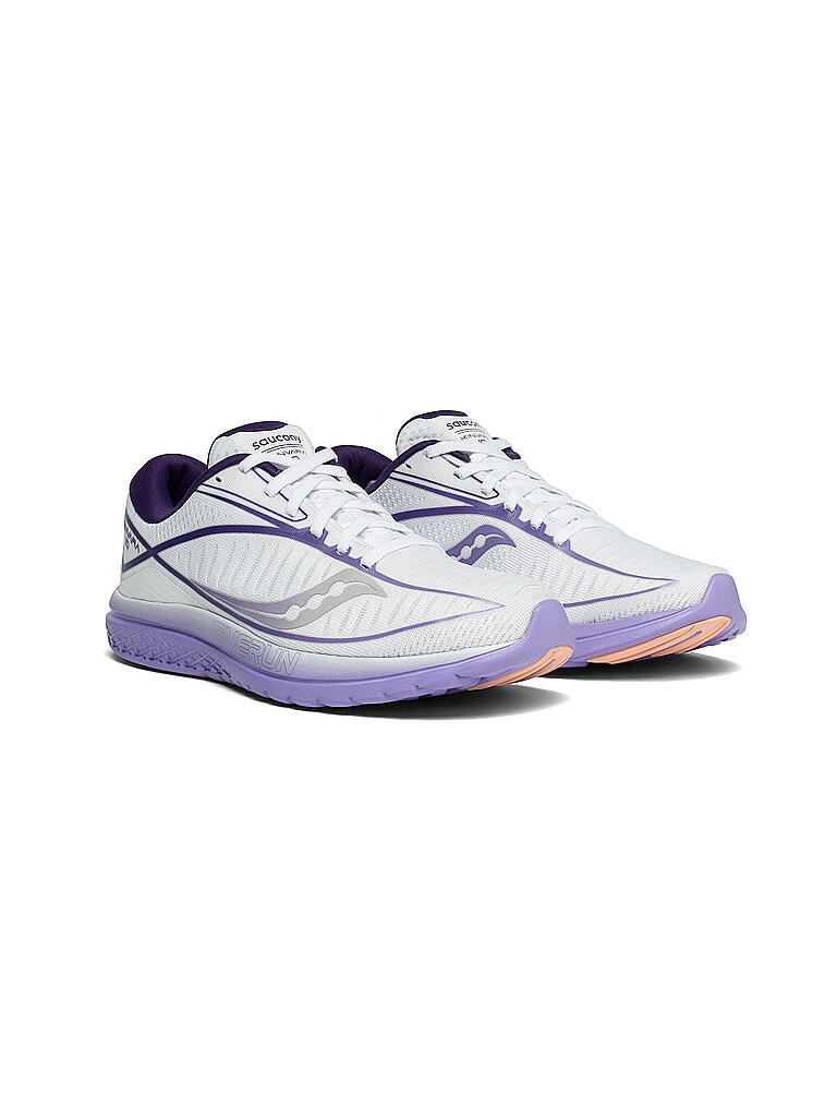 SAUCONY | Damen Laufschuh Kinvara 10 WHITE PURPLE | weiß