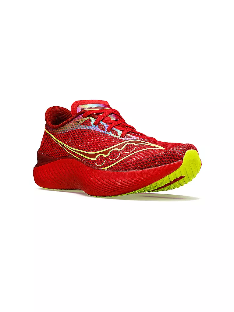 SAUCONY | Herren Wettkampf Laufschuhe Endorphin Pro 3 | rot