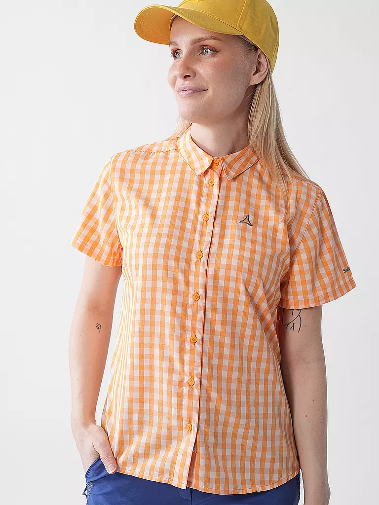 SCHÖFFEL | Damen Bluse Circ Style Dalfoss | orange