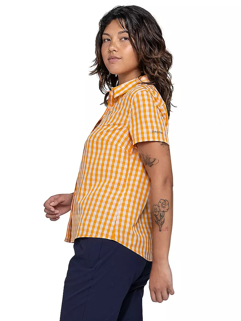 SCHÖFFEL | Damen Bluse Circ Style Dalfoss | orange