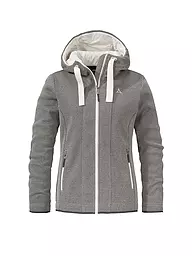 SCHÖFFEL | Damen Fleecejacke Aurora L Hoodie | beige