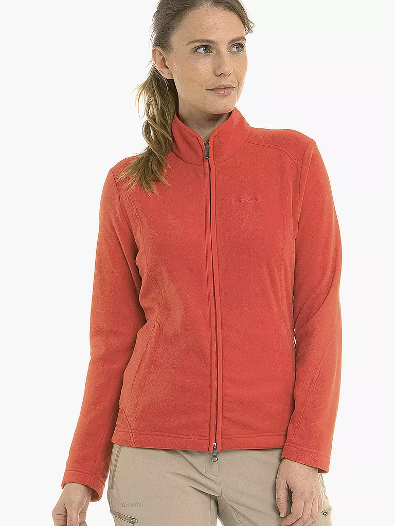 SCHÖFFEL | Damen Fleecejacke Leona2 | koralle