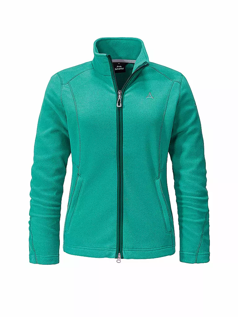 Damen SCHÖFFEL Leona3 dunkelgrün Fleecejacke