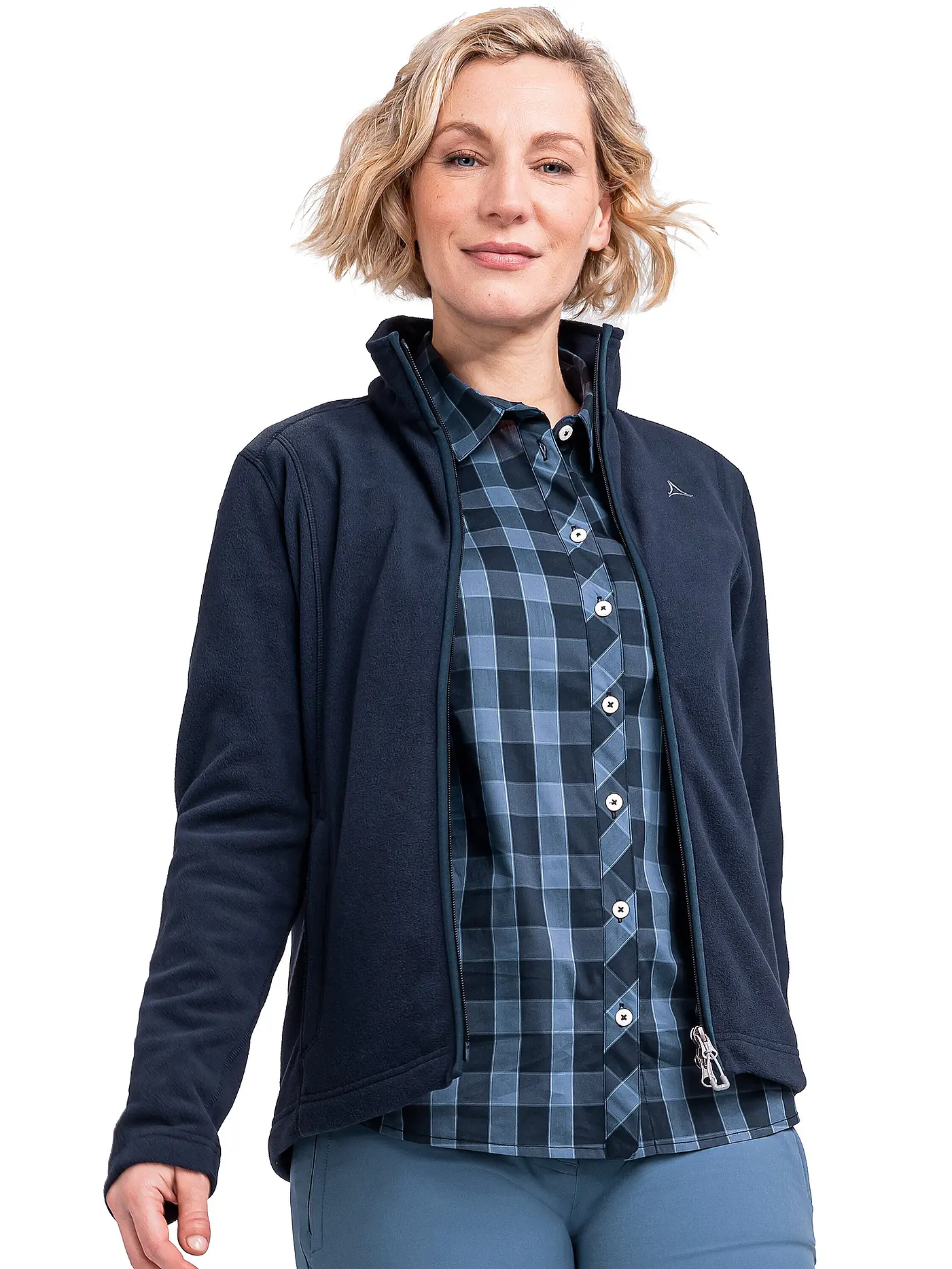 SCHÖFFEL | Damen Fleecejacke Leona3 | dunkelblau