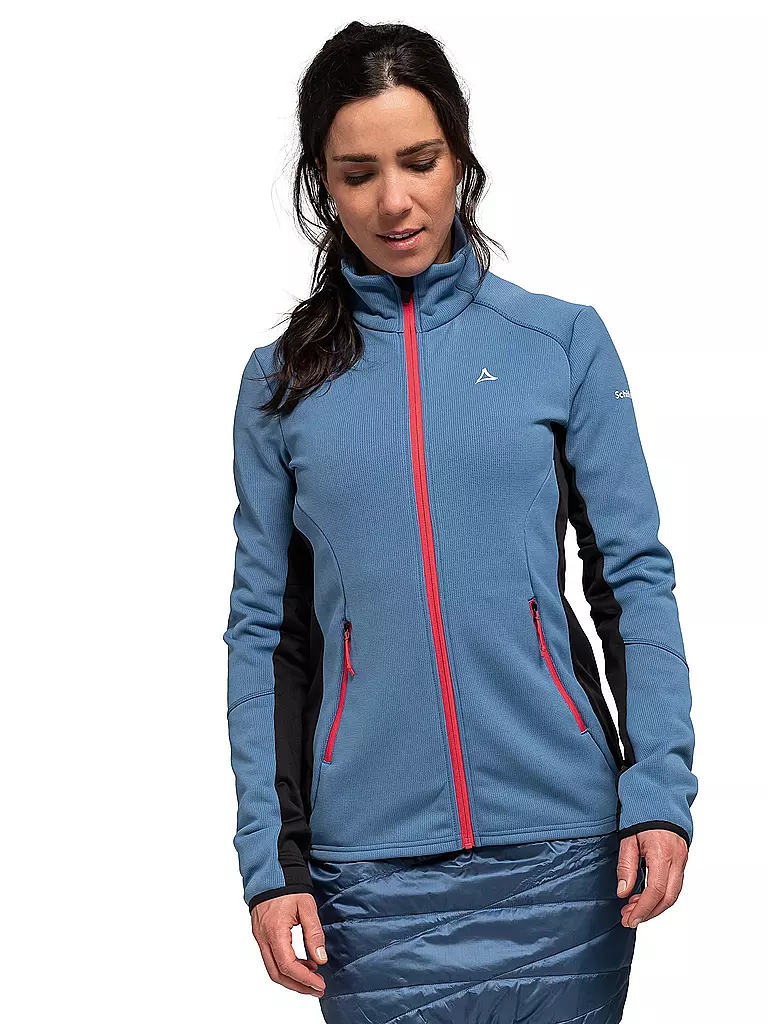 L Damen Lodron SCHÖFFEL Fleecejacke blau