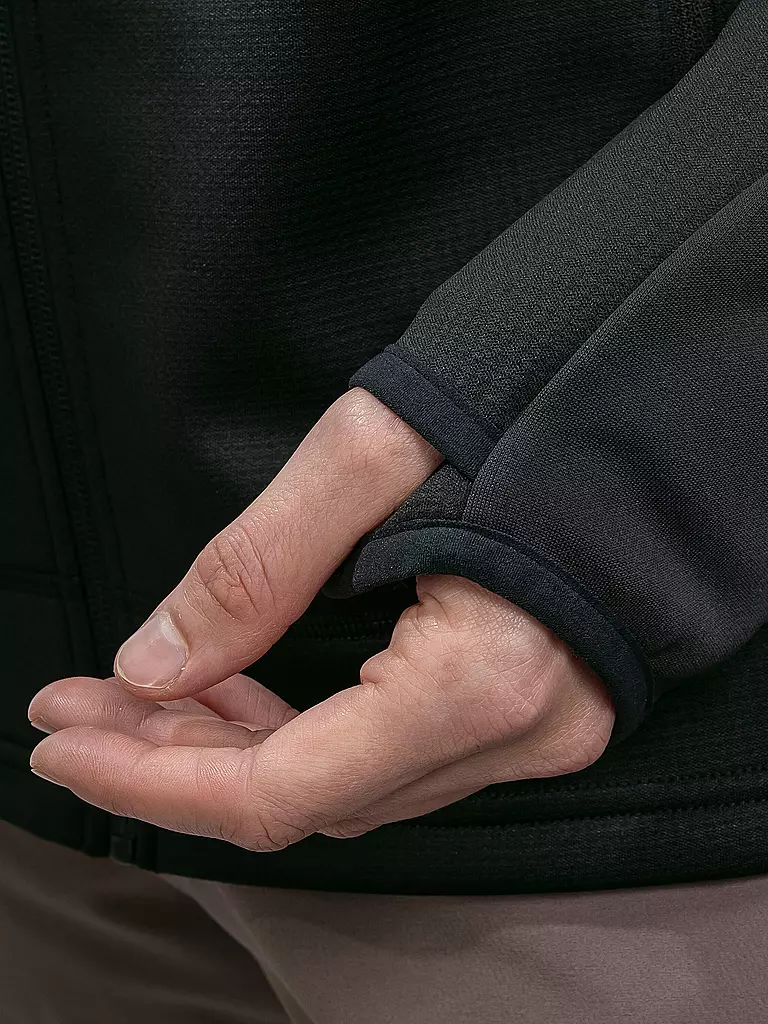 SCHÖFFEL | Damen Fleecejacke Milagle Hoodie | schwarz