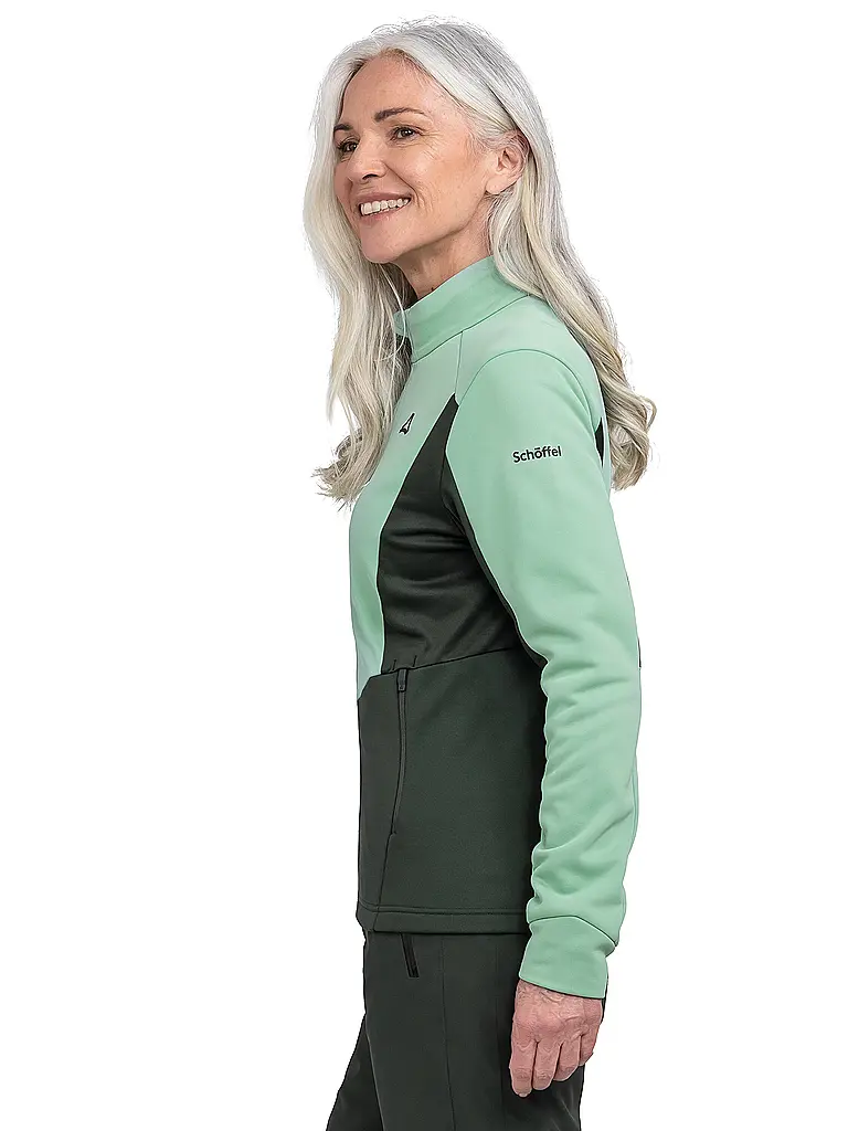 SCHÖFFEL | Damen Fleecejacke Style Pontre | hellgrün