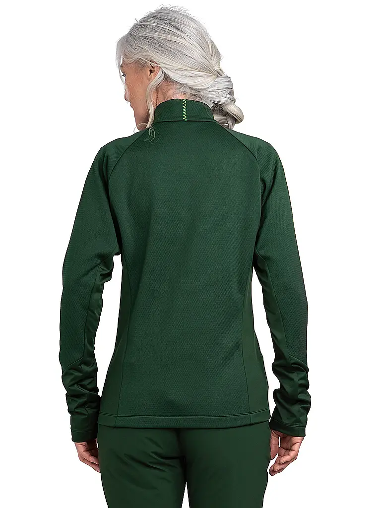 SCHÖFFEL | Damen Fleecejacke Style Wakeland | dunkelgrün