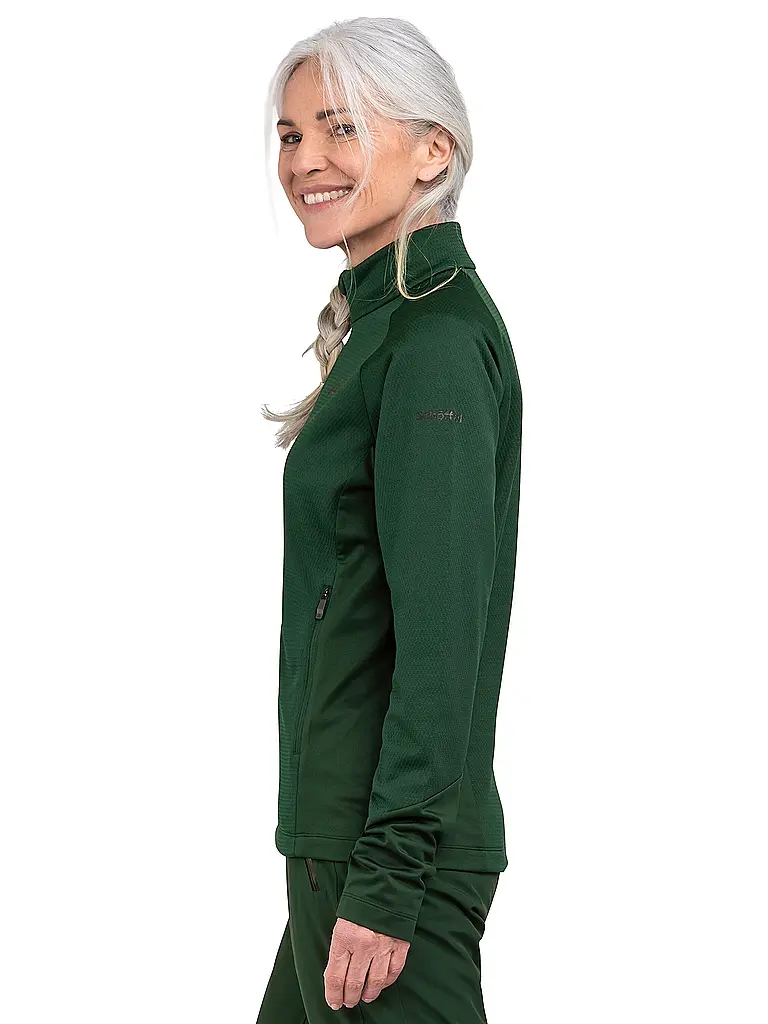SCHÖFFEL | Damen Fleecejacke Style Wakeland | dunkelgrün