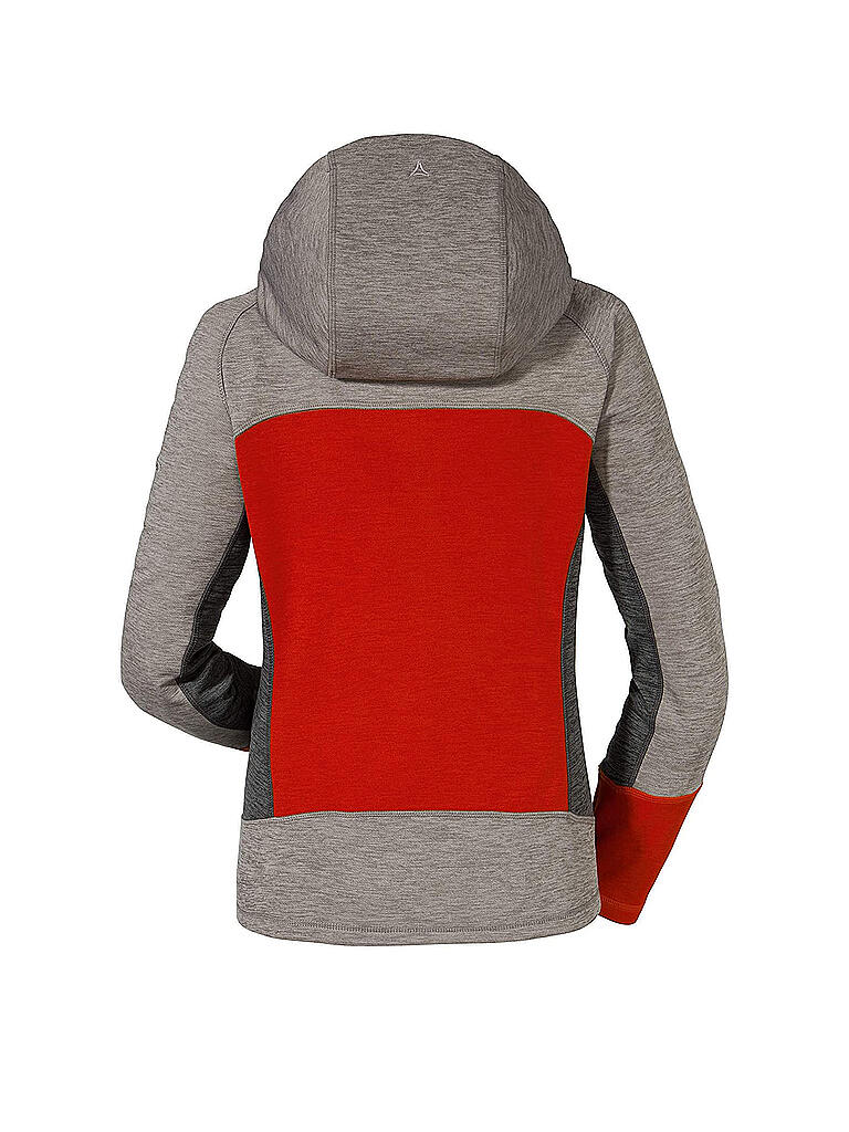 SCHÖFFEL | Damen Fleecejacke Trentino Hoody | rot