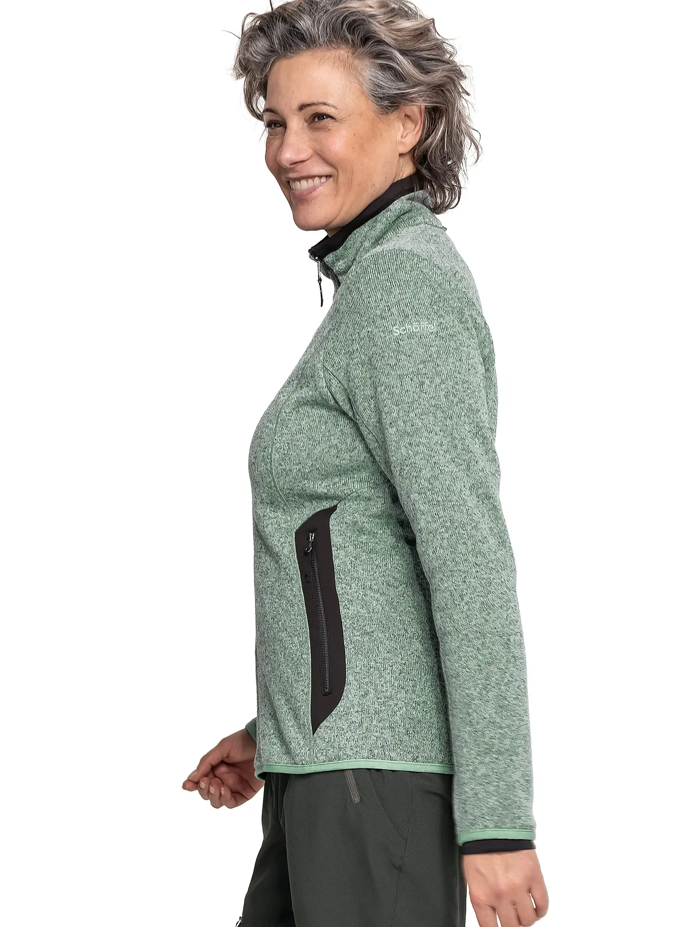 SCHÖFFEL | Damen Fleecejacke Yew Circ | hellgrün