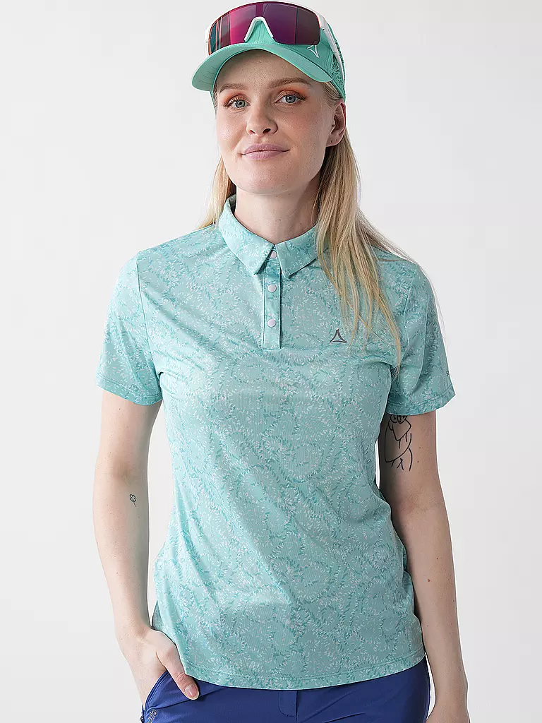 SCHÖFFEL | Damen Funktionspolo Style Todra | blau