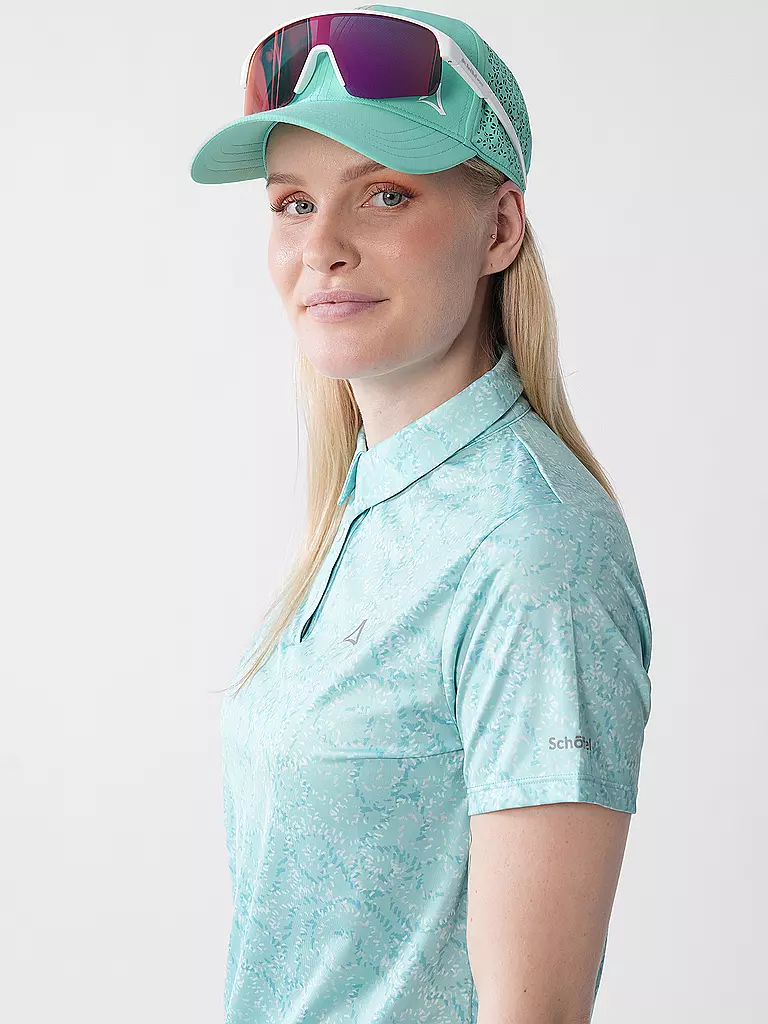 SCHÖFFEL | Damen Funktionspolo Style Todra | blau