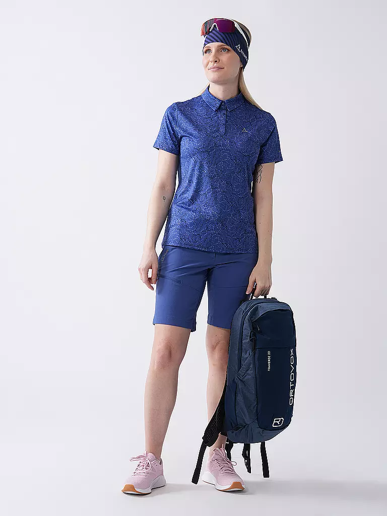 SCHÖFFEL | Damen Funktionspolo Style Trodra | blau