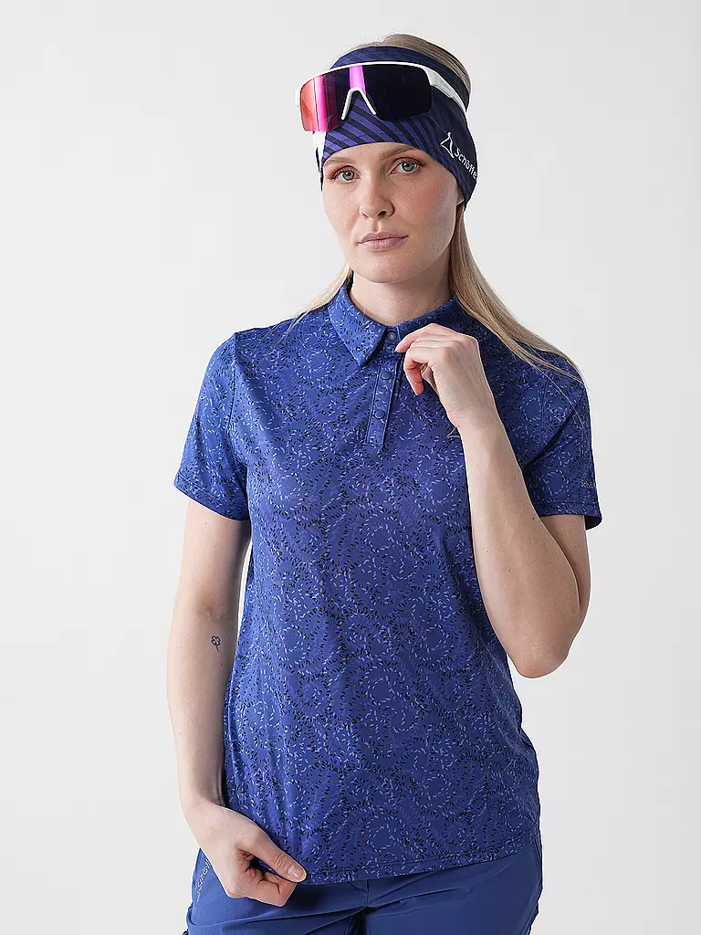 SCHÖFFEL | Damen Funktionspolo Style Trodra | blau