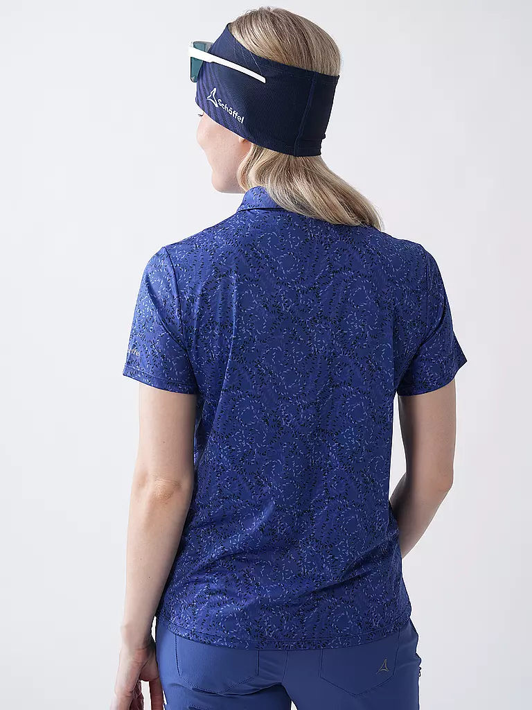 SCHÖFFEL | Damen Funktionspolo Style Trodra | blau