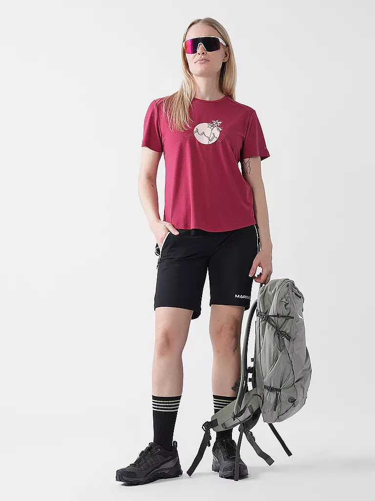 SCHÖFFEL | Damen Funktionsshirt Haberspitz L | dunkelrot