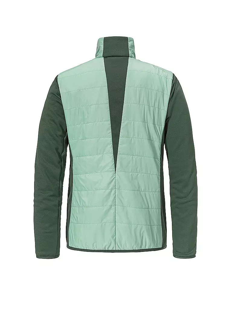 SCHÖFFEL | Damen Hybridjacke Cascata PL Hoodie | mint