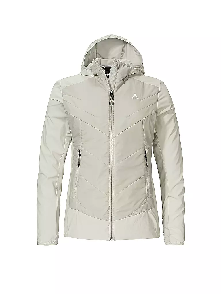 SCHÖFFEL | Damen Hybridjacke Style Blaueis Hoodie | creme