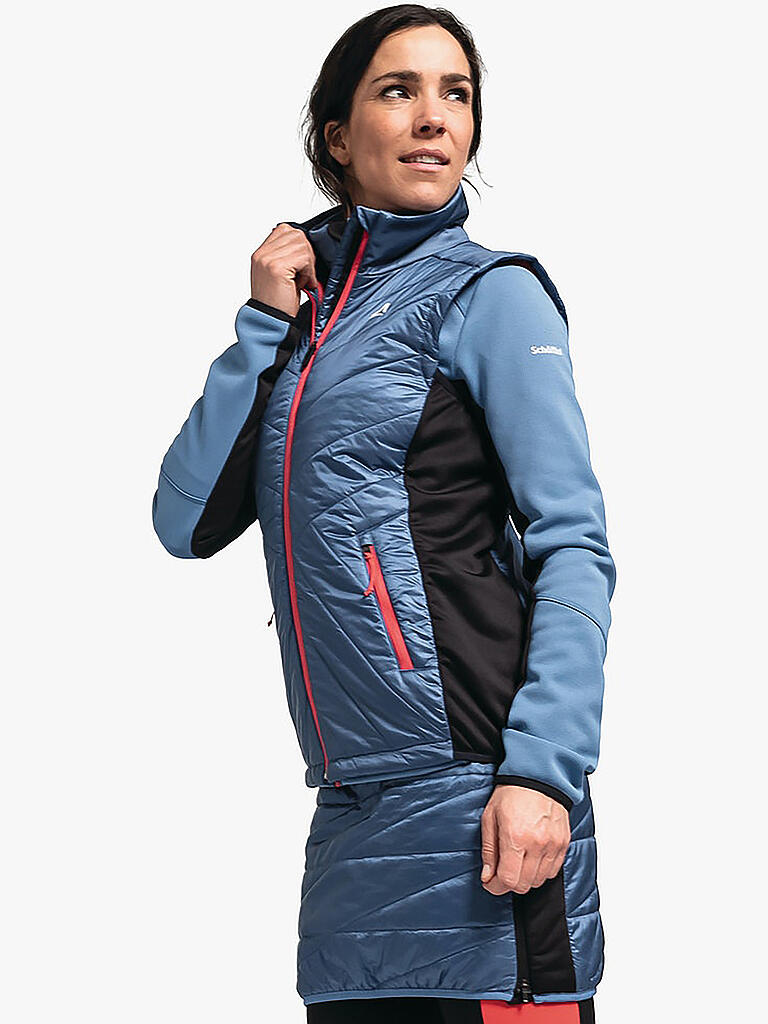 SCHÖFFEL | Damen Hybridweste Stams L | blau