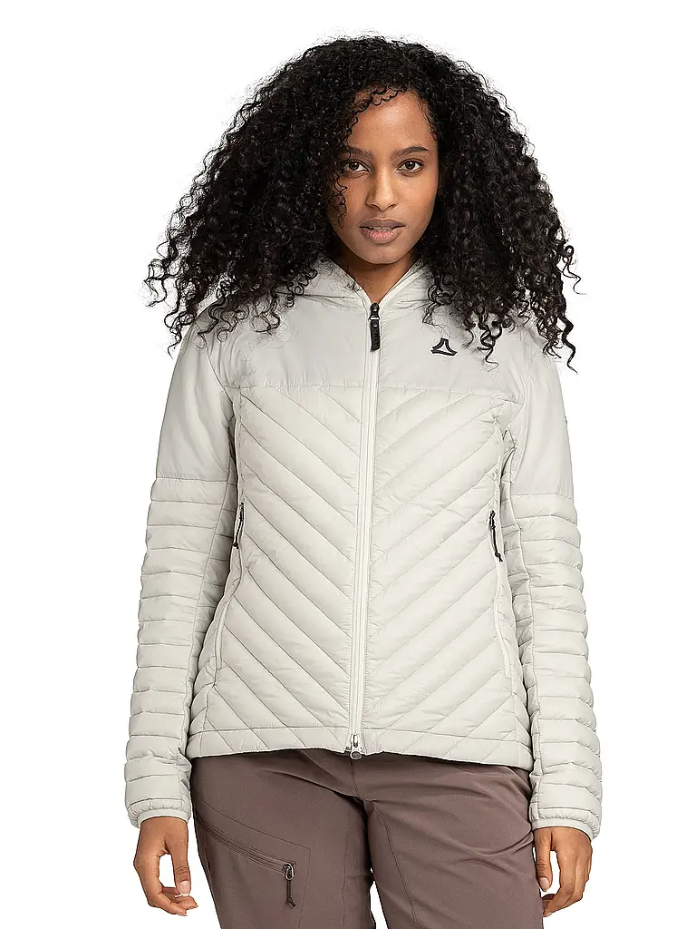 SCHÖFFEL | Damen Isojacke Cascata Down Hoodie | weiss