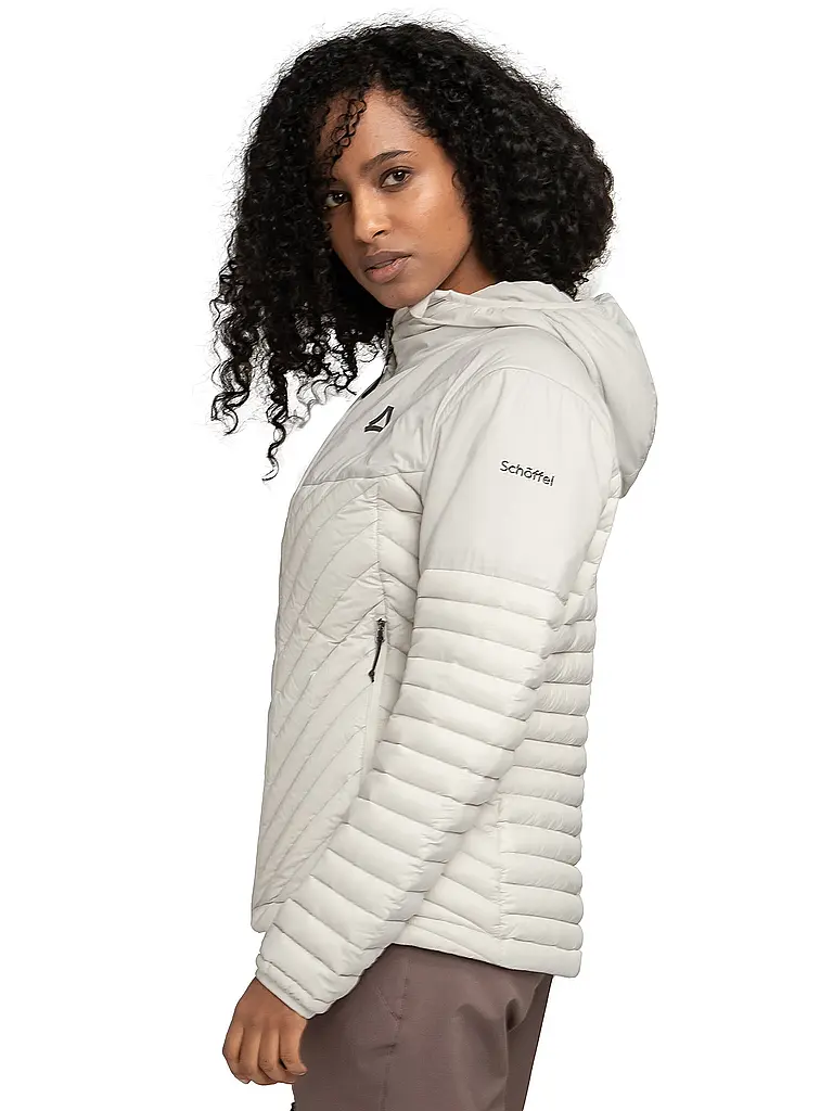 SCHÖFFEL | Damen Isojacke Cascata Down Hoodie | weiss