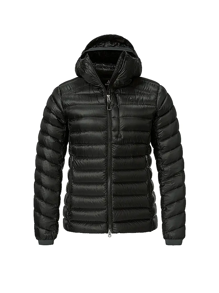 SCHÖFFEL | Damen Isojacke Silvretta Down Hoodie | schwarz