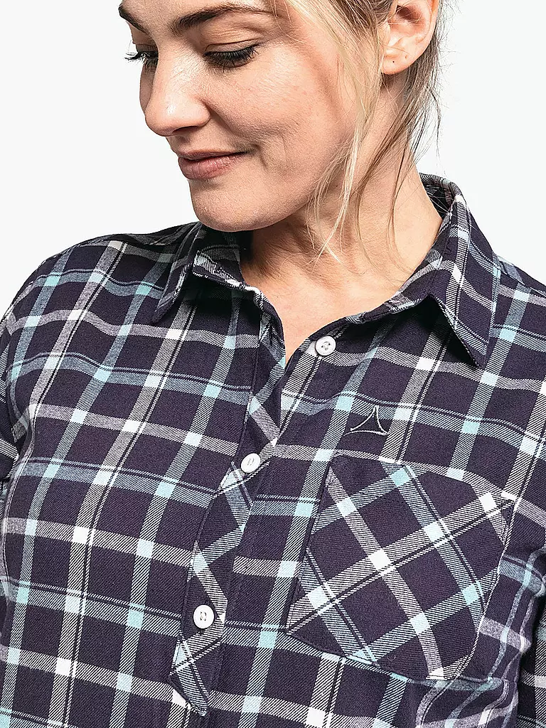 SCHÖFFEL | Damen Outdoorbluse Almkogel L | lila