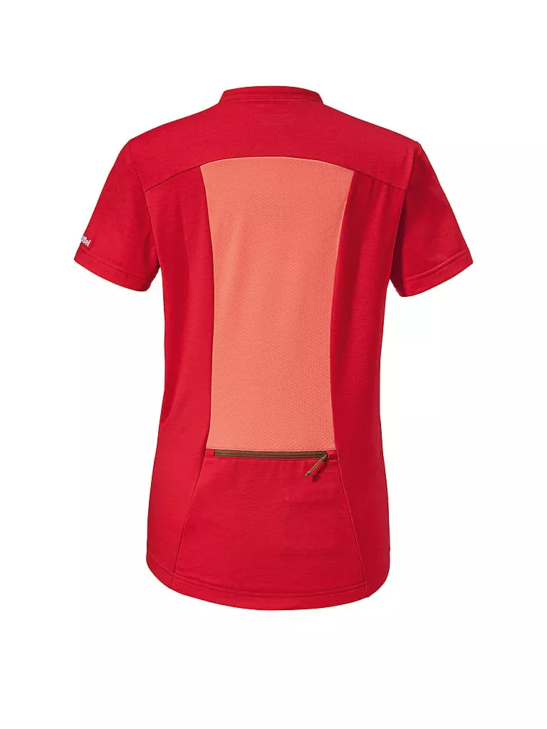 SCHÖFFEL | Damen Rad Trikot Alpe Adria | rot