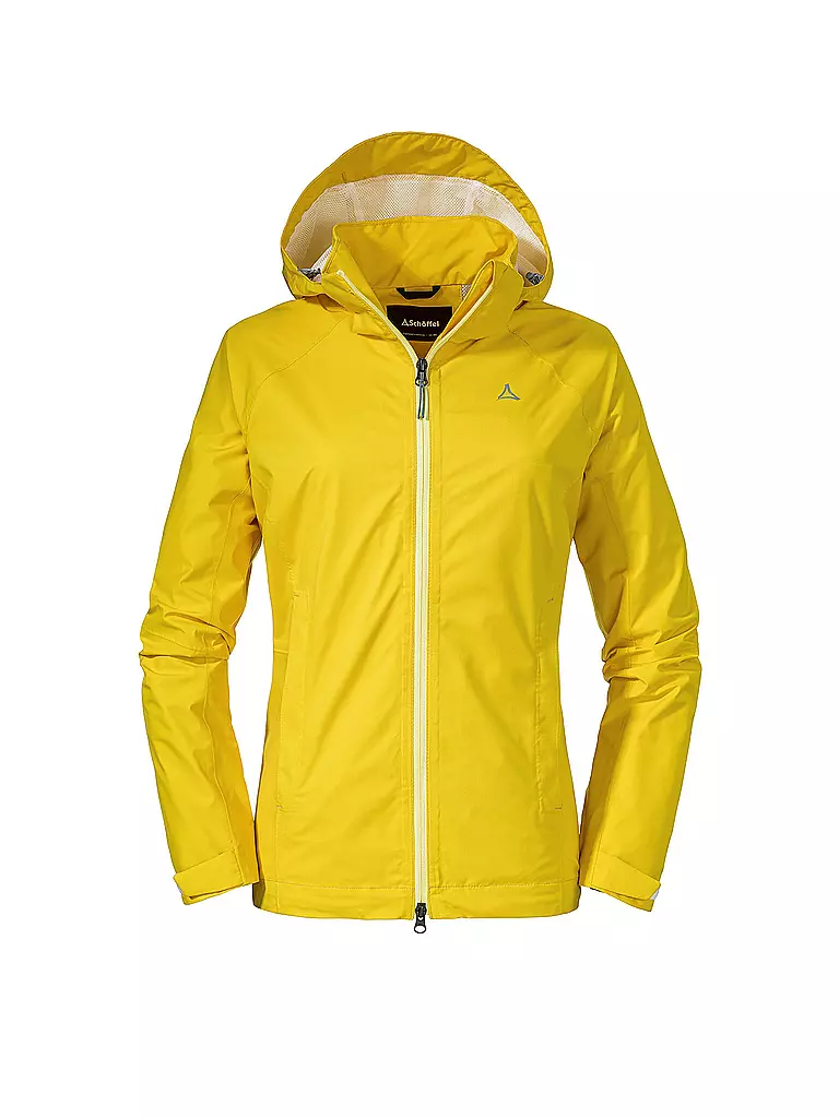 SCHÖFFEL | Damen Regenjacke Easy XT L | gelb